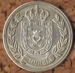 monedas del Mundo : Europa : Espa�a :  MURCIA