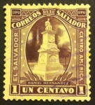 Stamps : America : El_Salvador :  MIGUEL HERNANDEZ