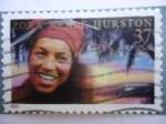 Stamps United States -  Antropóloga y Escritora: Zora Neale Hurston.