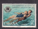 Stamps Spain -  XVIII campeonato mundial de salvamento