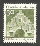 Stamps Germany -  358 - Nordentor de Flensburg