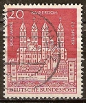 Stamps Germany -  900a Aniv de la Catedral imperial de Speyer.
