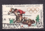 Stamps Spain -  Mejico 68