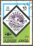 Stamps United Arab Emirates -  JUEGOS  OLÌMPICOS  DE  TOKYO,  1964.  PHILATOKYO’71.