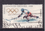 Sellos de Europa - Espaa -  Grenoble 68