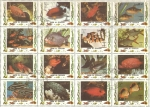 Stamps United Arab Emirates -  UMM AL QIWAIN.  PECES  TROPICALES.