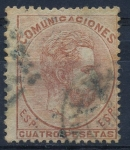 Sellos de Europa - Espaa -  ESPAÑA 128 AMADEO I
