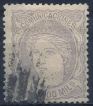 Stamps Spain -  ESPAÑA 111 EFIGIE ALEGORICA DE ESPAÑA