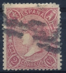 Stamps Spain -  ESPAÑA 74 ISABEL II