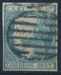 Stamps Spain -  ESPAÑA 16 ISABEL II
