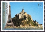 Stamps ONU -  FRANCIA - Monte St. Michel y su bahía