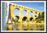 Sellos de America - ONU -  FRANCIA - Puente del Gard - Acueducto Romano