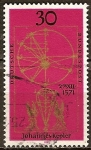 Stamps Germany -  400a Aniv Nacimiento de Johann Kepler (astrónomo).