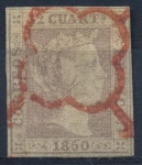 Stamps Spain -  ESPAÑA 2 ISABEL II
