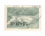 Stamps Chile -  Central hidroeléctrica de Rapel