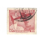 Stamps Chile -  Linea aérea nacional