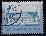 Stamps Hungary -  L´Huieller-coburg kastely