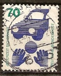 Stamps Germany -  La seguridad en todo momento.