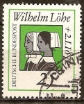 Sellos de Europa - Alemania -  Cent muerte de Johann Wilhelm Lohe (fundador de diaconisas Misión, Neuendettelsau).