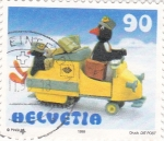 Stamps Switzerland -  PINGU-PERSONAJE INFANTIL