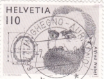 Sellos de Europa - Suiza -  ALFRED NOBEL-QUÍMICO