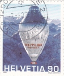 Stamps Switzerland -  GLOBO AEROSTÁTICO