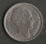 monedas del Mundo : Europa : Francia :  LIBERTE EGALITE FRATERNITE 1943 (POSTERIOR)