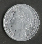 monedas de Europa - Francia -  LIBERTE EGALITE FRATERNITE 1947 (POSTERIOR)