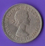 monedas de Europa - Reino Unido -  GRATIA REGINA ELIZABETH II REINO UNIDO 1962 (POSTERIOR)