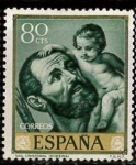 Stamps : Europe : Spain :  SAN CRISTOBAL (RIBERA)