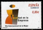 Stamps : Europe : Spain :  IGUALDAD EN LA EMPRESA
