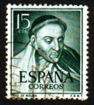 Sellos de Europa - Espa�a -  1950-53 Literatos. Tirso de Molina - Edifi:1073