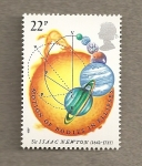 Stamps Europe - United Kingdom -  Isaac Newton