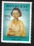 Stamps Honduras -  Clementina Suárez