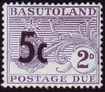 Stamps Lesotho -  SG D7 basutoland