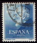 Stamps : Europe : Spain :  1952 Dr. Ramón y Cajal - Edifil:1119
