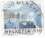 Stamps Switzerland -  PAISAJE LAGO LEMMAN