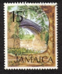 Stamps : America : Jamaica :  Old Iron Bridge in Spanish Town 