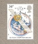 Stamps United Kingdom -  Isaac Newton