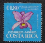 Sellos de America - Costa Rica -  Primera Exposición Centro Americana de Orquideas 