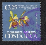 Sellos de America - Costa Rica -  Primera Exposición Centro Americana de Orquideas 