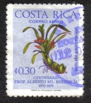 Stamps Costa Rica -  Centenario Prof. Alberto ML. Brenes M  1870-1970