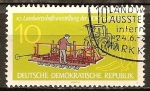 Stamps Germany -  X. Exposición Agrícola de la RDA en Markham.