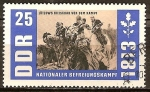 Sellos de Europa - Alemania -  Lucha nacional por la liberación 1813. Lützows Freischar antes de la pelea(DDR).
