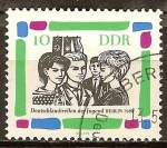 Sellos de Europa - Alemania -  Encuentro de Jóvenes de Alemania, Berlín,1964(DDR).