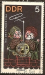 Stamps Germany -  Día del Niño,1964.Personajes de programas infantiles(DDR).