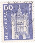 Stamps Switzerland -  BASEL