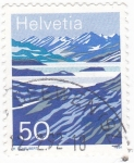 Stamps : Europe : Switzerland :  PAISAJE ALPINO