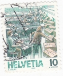 Stamps Switzerland -  EMPRESA DE PAQUETERÍA