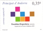 Stamps Andorra -  ESCALDES-ENGORDANY, CAPITAL DE LA CULTURA CATALANA